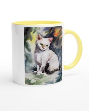 🐱 Custom Hand-Painted Cat Mug