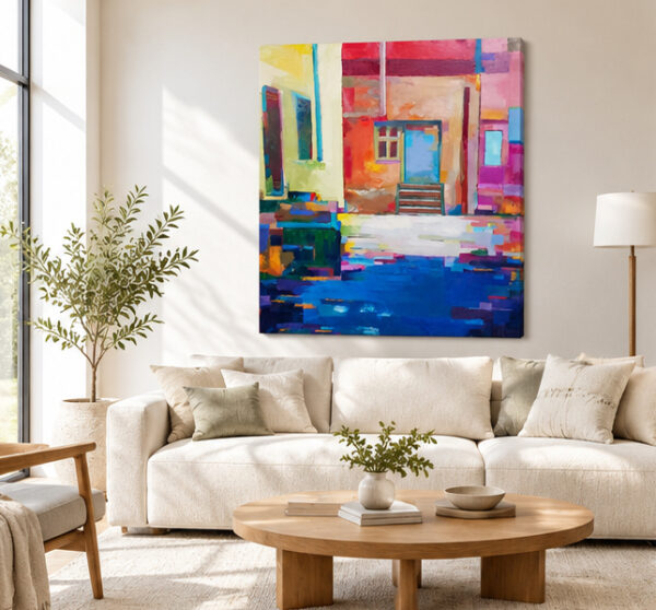 1 Colors of Thessaloniki - Fine Art Poster