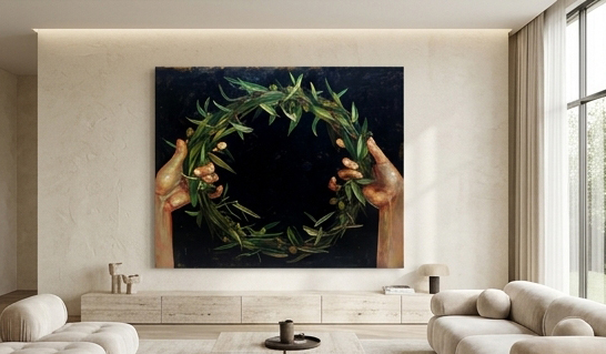Crown of Glory - Framed Canvas