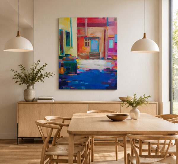 2 Colors of Thessaloniki - Fine Art Poster