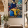 The Old Fisherman - Canvas