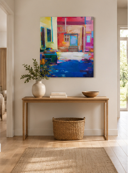 3 Colors of Thessaloniki - Fine Art Poster