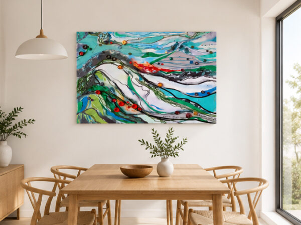 Threads of the River Valley – Wood Prints