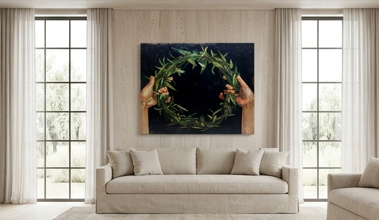 Crown of Glory - Framed Canvas